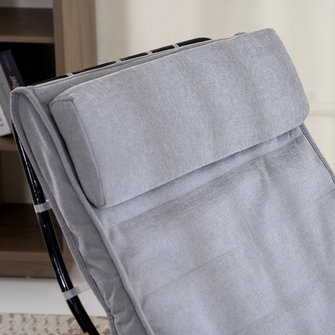 KANGBO A1011 ROCKING CHAIR COL LIGHT GREY (6) KANGBO A1011 ROCKING CHAIR COL LIGHT GREY (6)