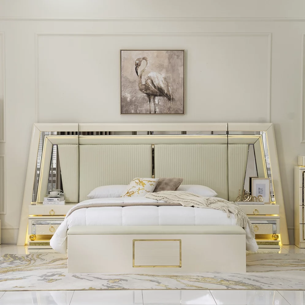 Prizma 9-Piece King Bedroom Set-180*200 cm