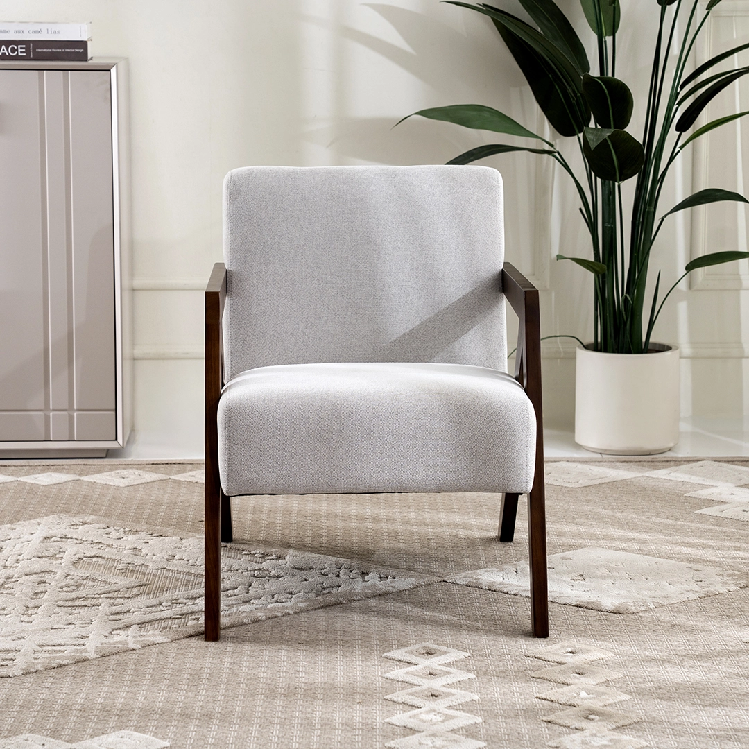 SARAFINA LY0299-A ACCENT CHAIR COL OFF WHITE D660-19 (3) SARAFINA LY0299-A ACCENT CHAIR COL OFF WHITE D660-19 (3)