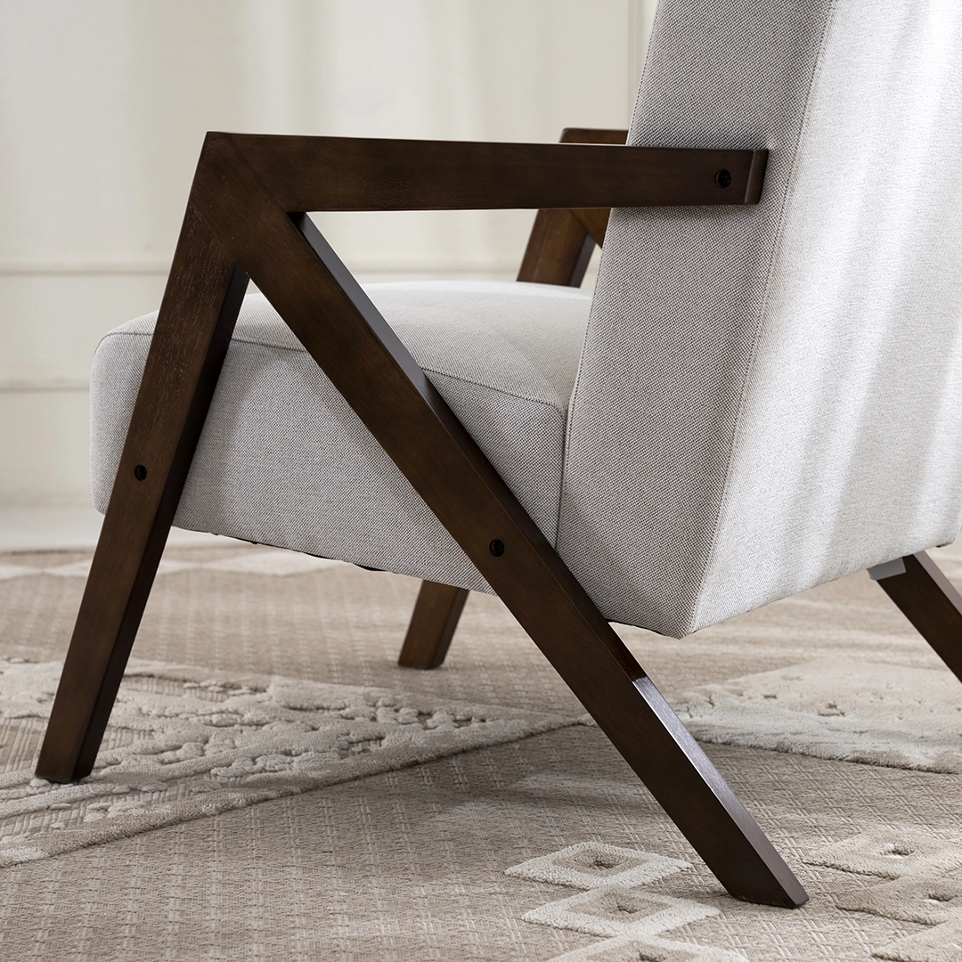 SARAFINA LY0299-A ACCENT CHAIR COL OFF WHITE D660-19 (5) SARAFINA LY0299-A ACCENT CHAIR COL OFF WHITE D660-19 (5)