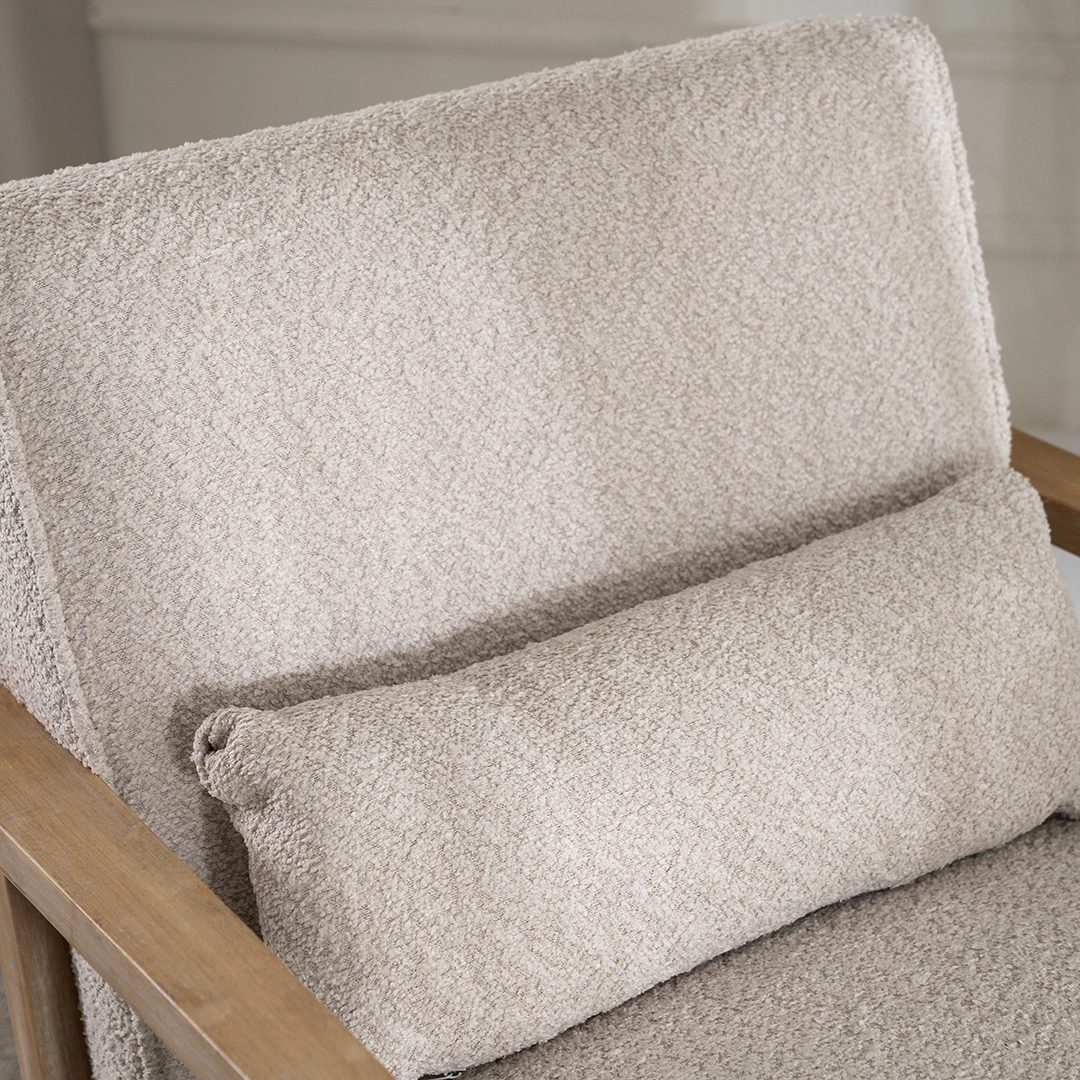 Sarafina Accent Chair-Beige - Image 6