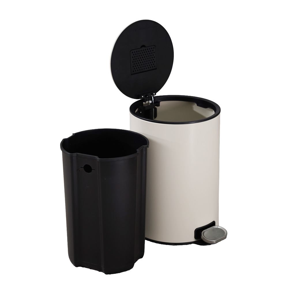 TRILO 20L DUSTBIN BEIGE (6) TRILO 20L DUSTBIN BEIGE (6)