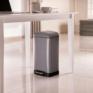 Trilo 30L Dustbin with Inner Bucket-Grey
