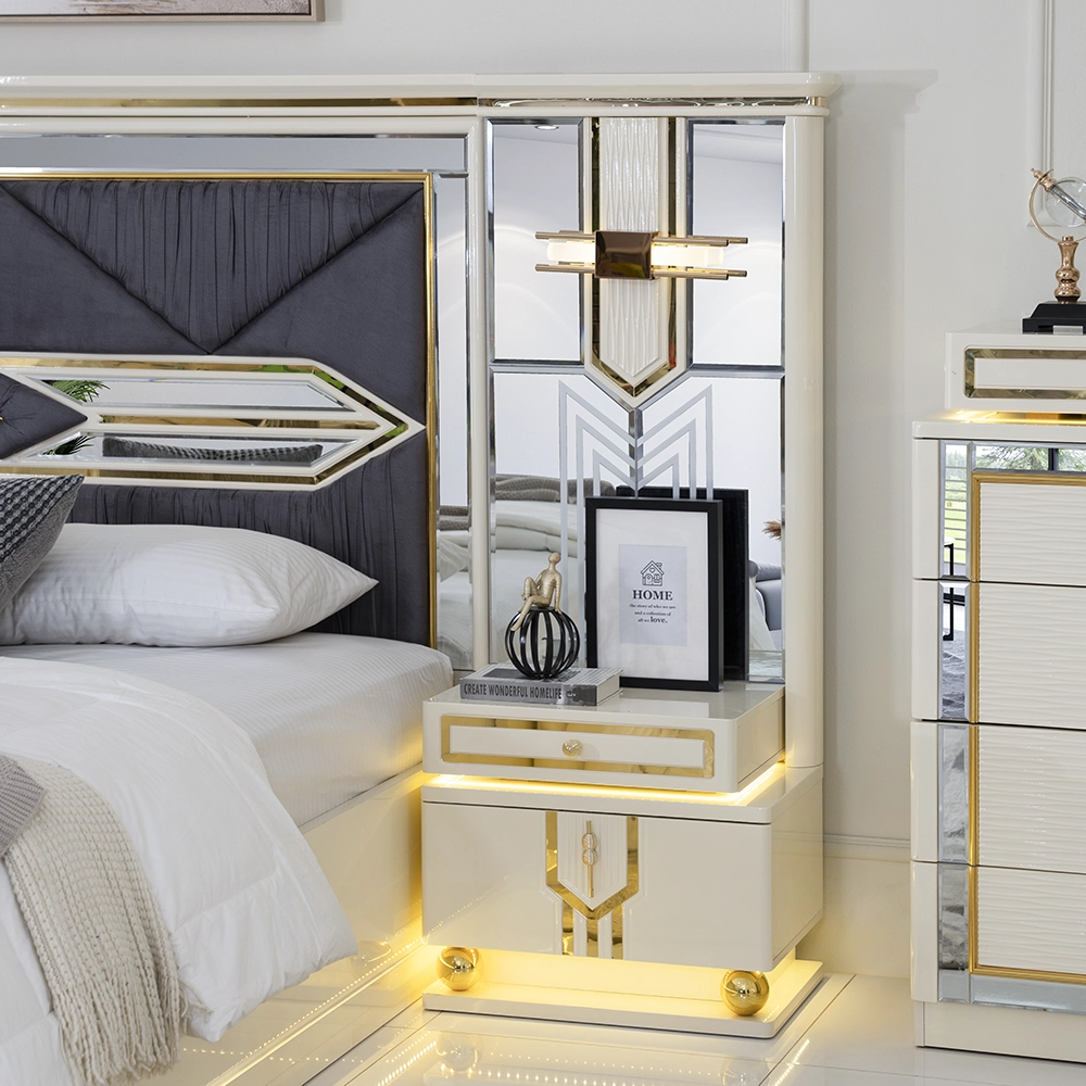 Zaina 9-Piece King Bedroom Set-180*200 cm - Image 6