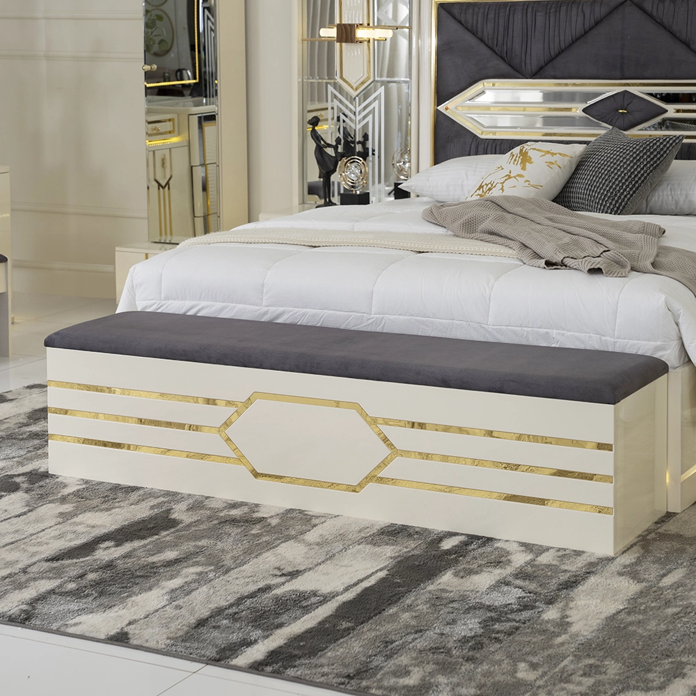 Zaina 9-Piece King Bedroom Set-180*200 cm - Image 14