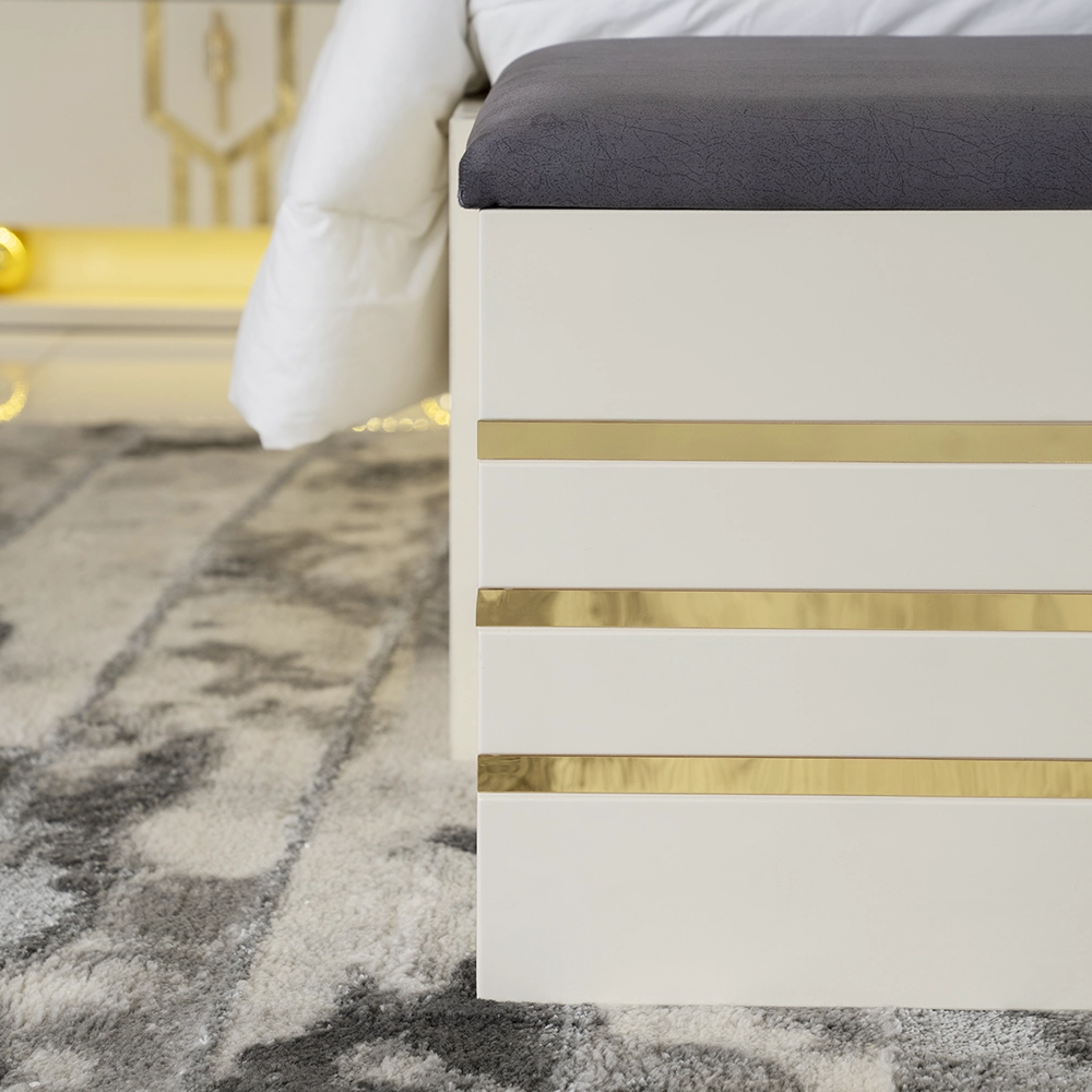 Zaina 9-Piece King Bedroom Set-180*200 cm - Image 15