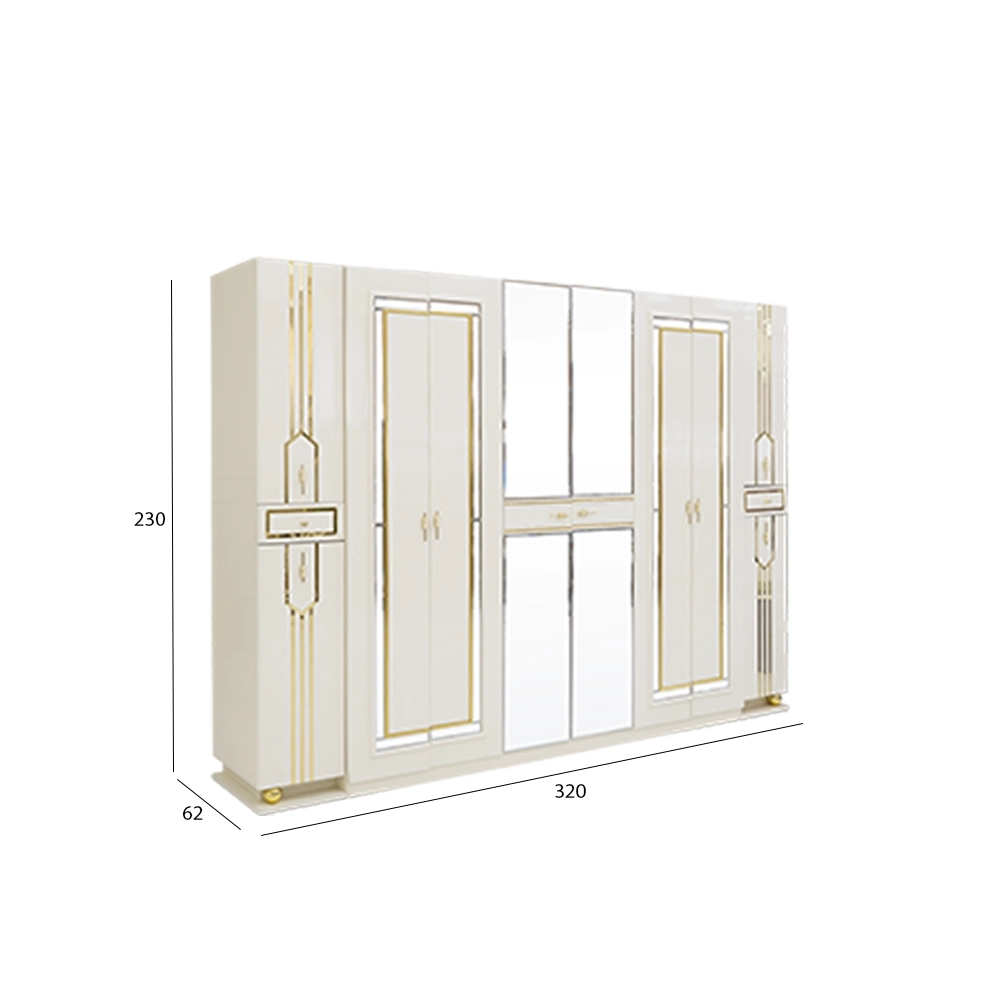 Zaina 9-Piece King Bedroom Set-180*200 cm - Image 30