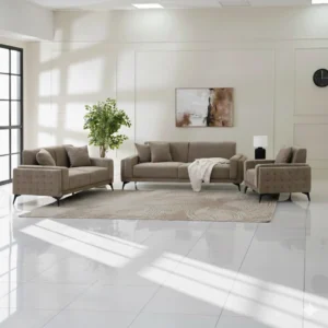 Cero 6-Seater Sofa Set-Brown