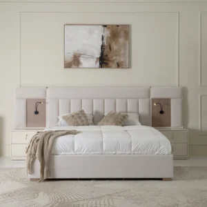 Damask 6-Piece King Bedroom Set-180*200 cm