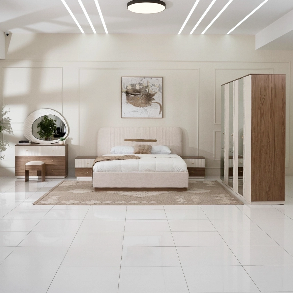 Hagrid 6-Piece King Bedroom Set-180*200 cm