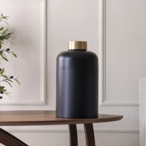 Mesa metal vase 24X24X43 CM