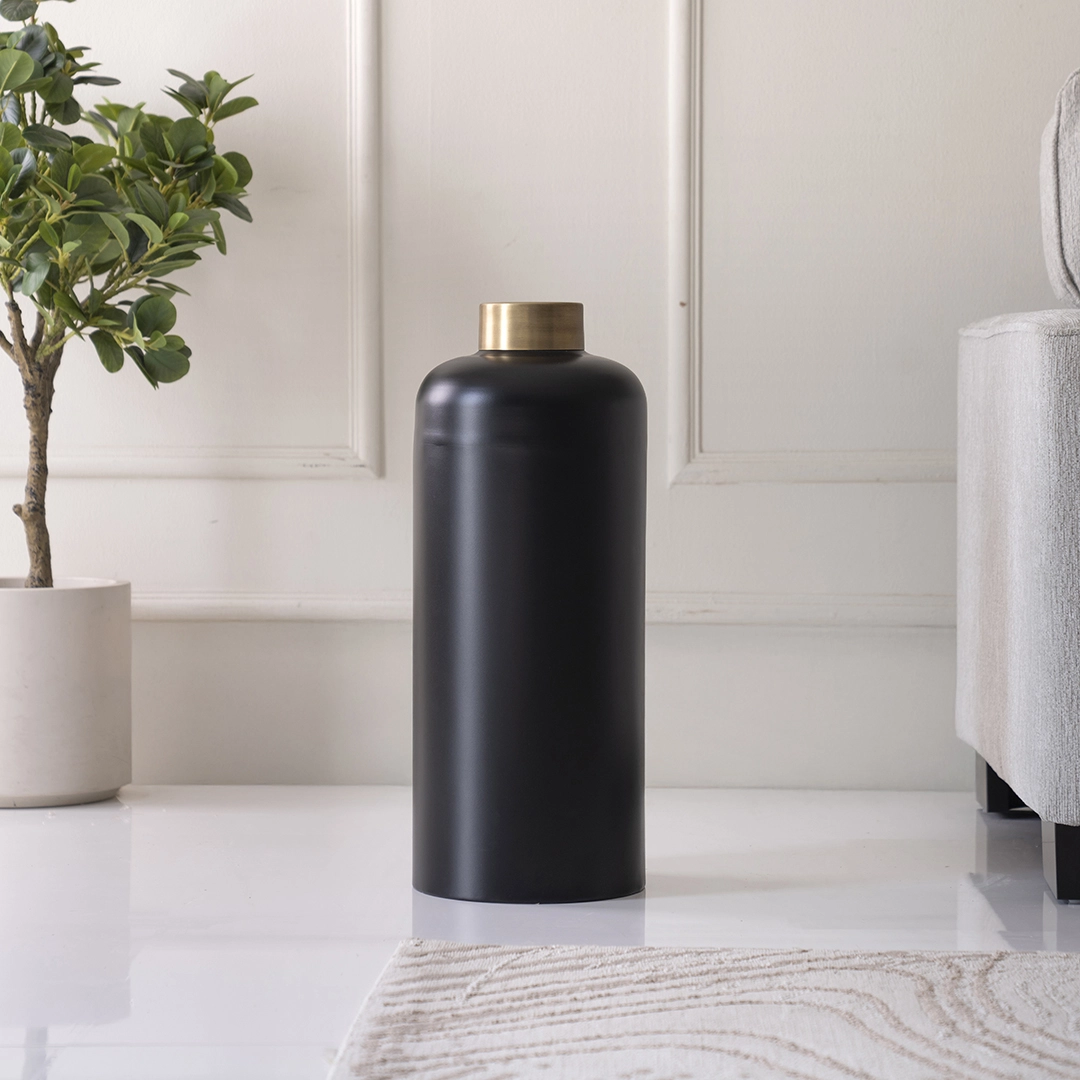 Mesa metal vase 24X24X61 CM - Image 4