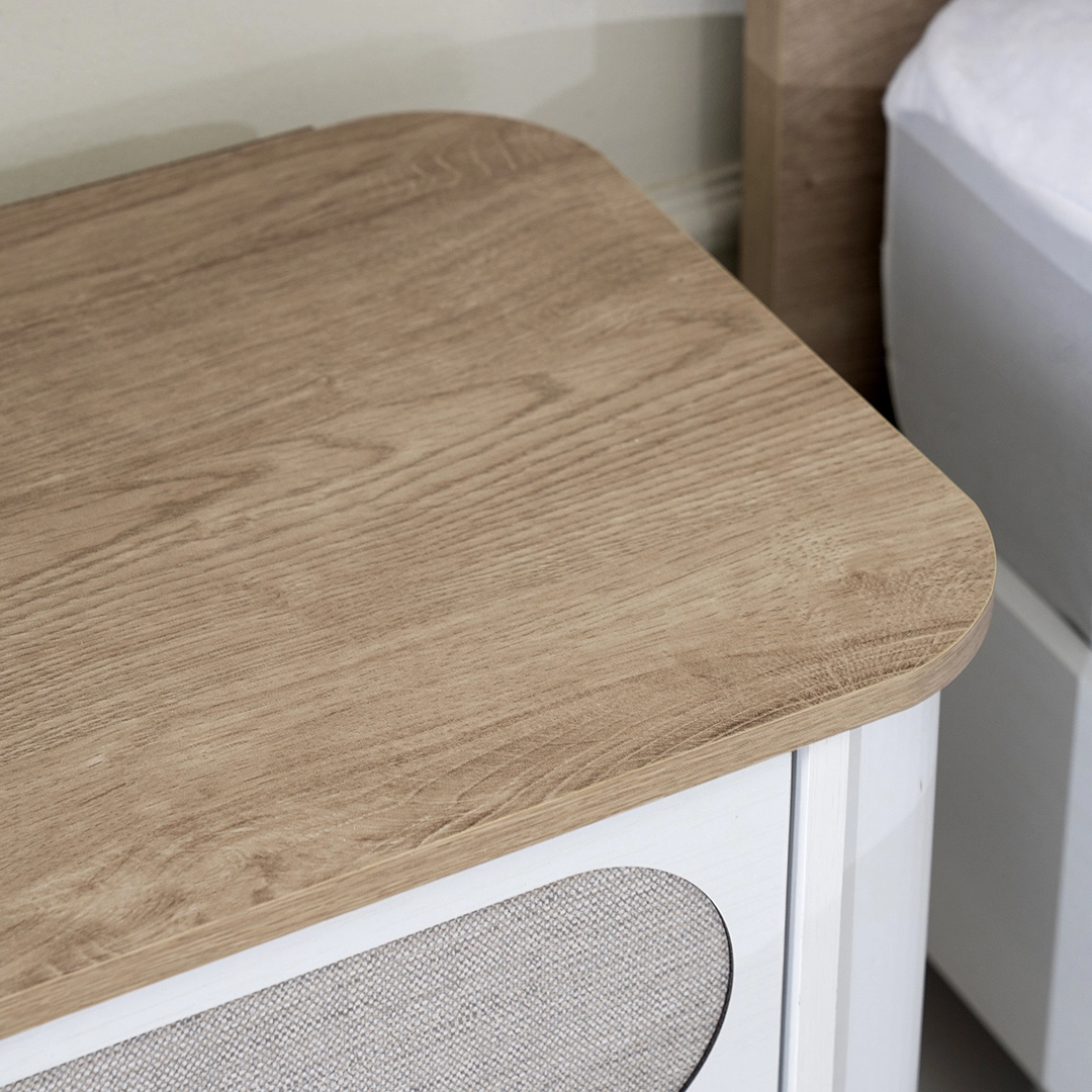 QUIRRELL KB 084 KIDS BED 200X120 COL WHITE WASHOAK (8) QUIRRELL KB 084 KIDS BED 200X120 COL WHITE WASHOAK (8)