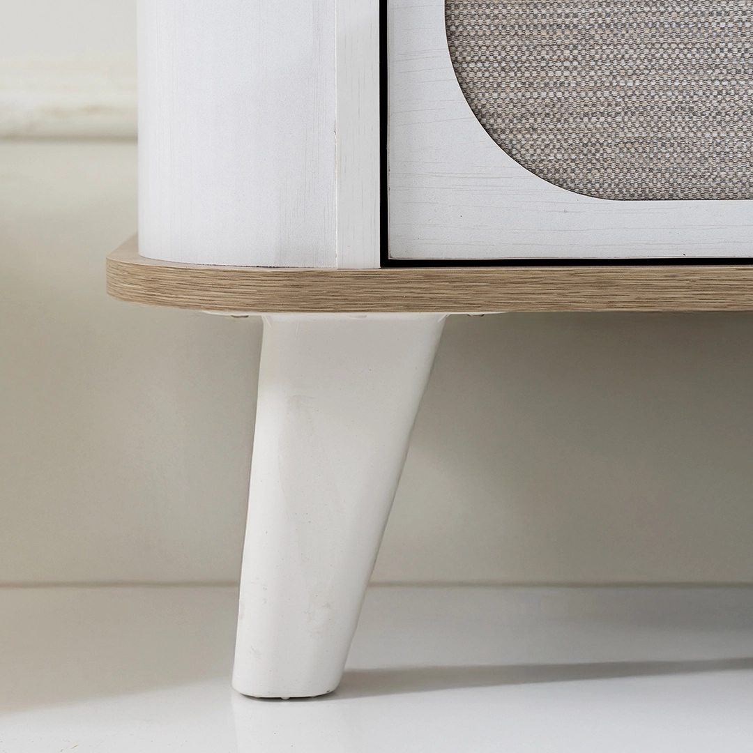 QUIRRELL KB 084 KIDS BED 200X120 COL WHITE WASHOAK (9) QUIRRELL KB 084 KIDS BED 200X120 COL WHITE WASHOAK (9)