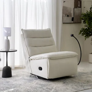 Rubeus Recliner Sofa-Off White