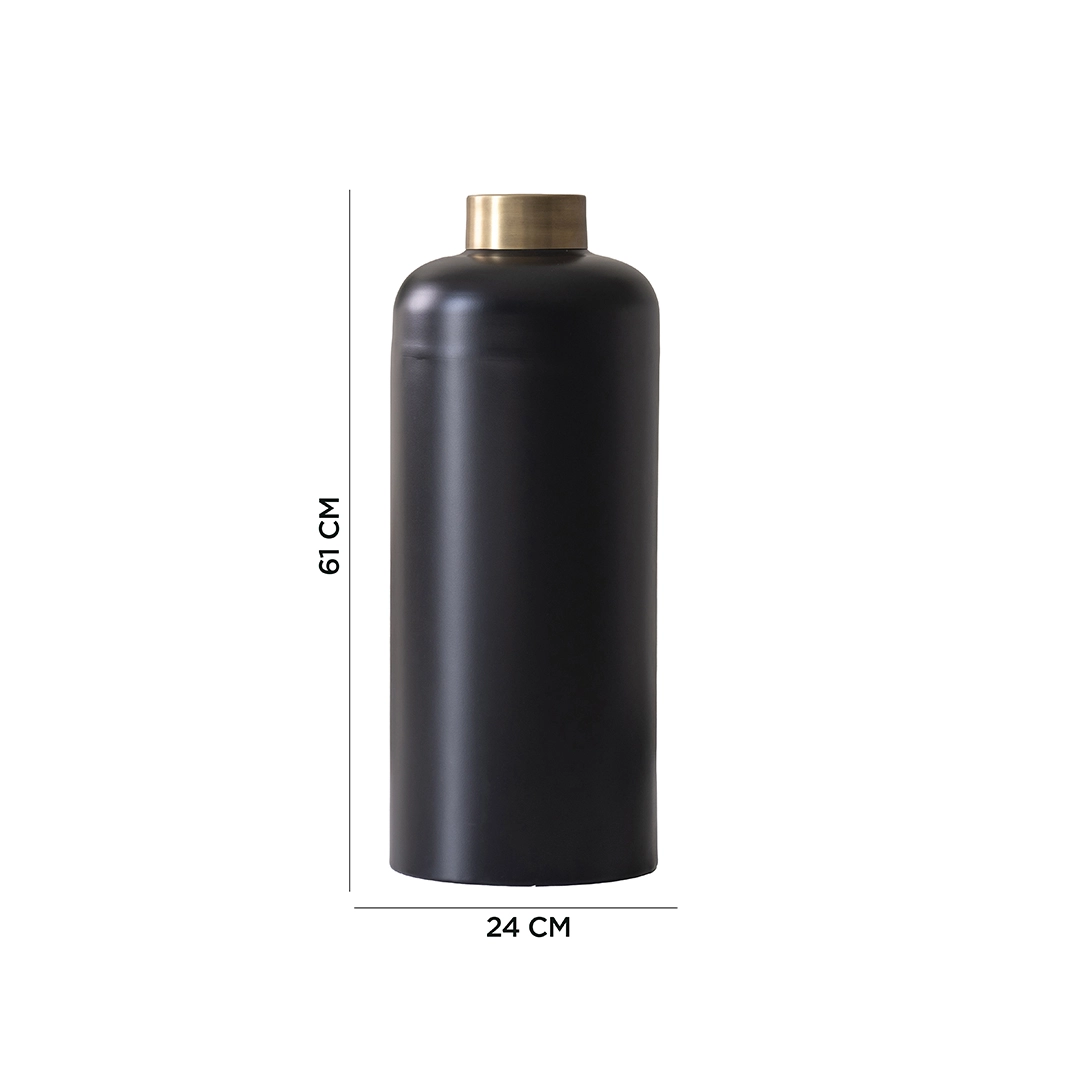 Mesa metal vase 24X24X61 CM - Image 2