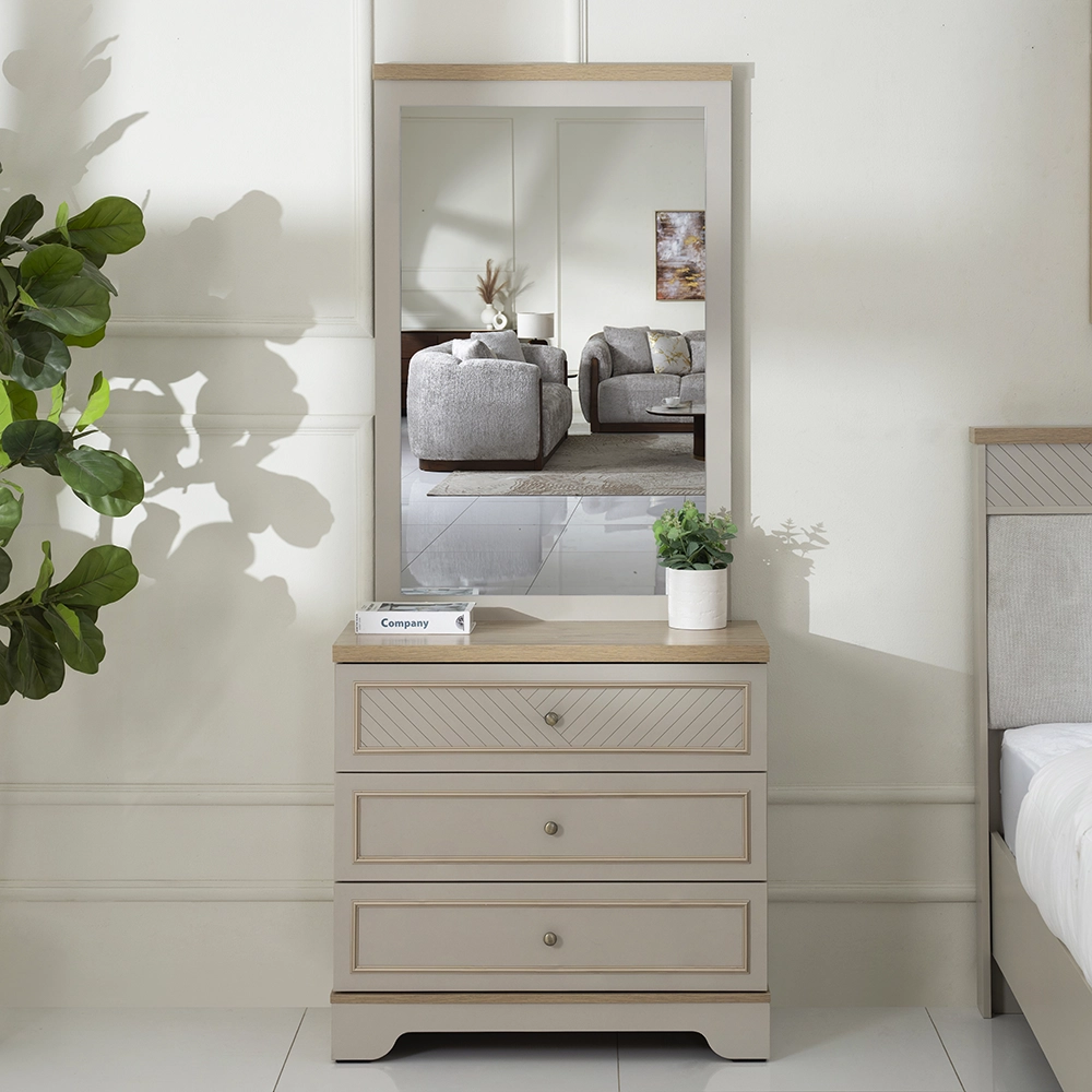 Spinnet Kids Dresser with Mirror