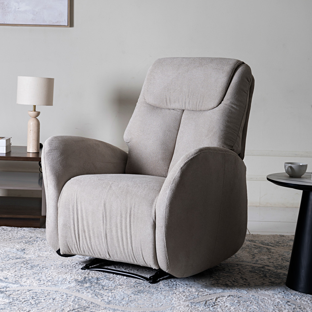 Auko Recliner Sofa-Beige