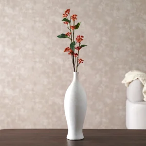 Grevia Cherry Branch Orange 82Cm (Vase Not Included)