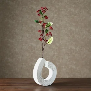 Grevia Cherry Branch Red 82Cm (Vase Not Included)