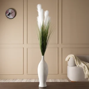 Grevia Reed White 85Cm (Vase Not Included)