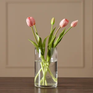 Grevia Tulip Flower Pink 39Cm (Vase Not Included)