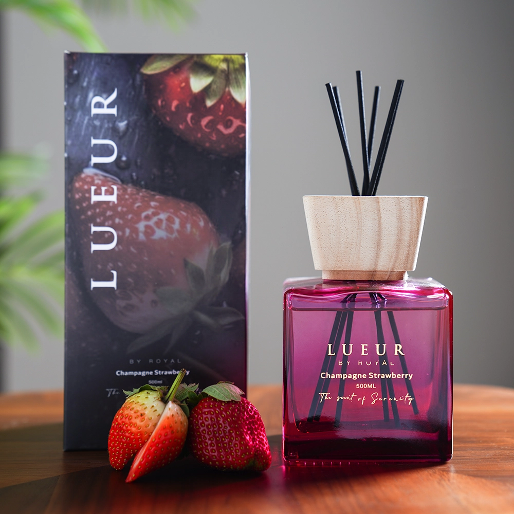 Lueur Reed Diffuser Champagne Strawberry 500ML