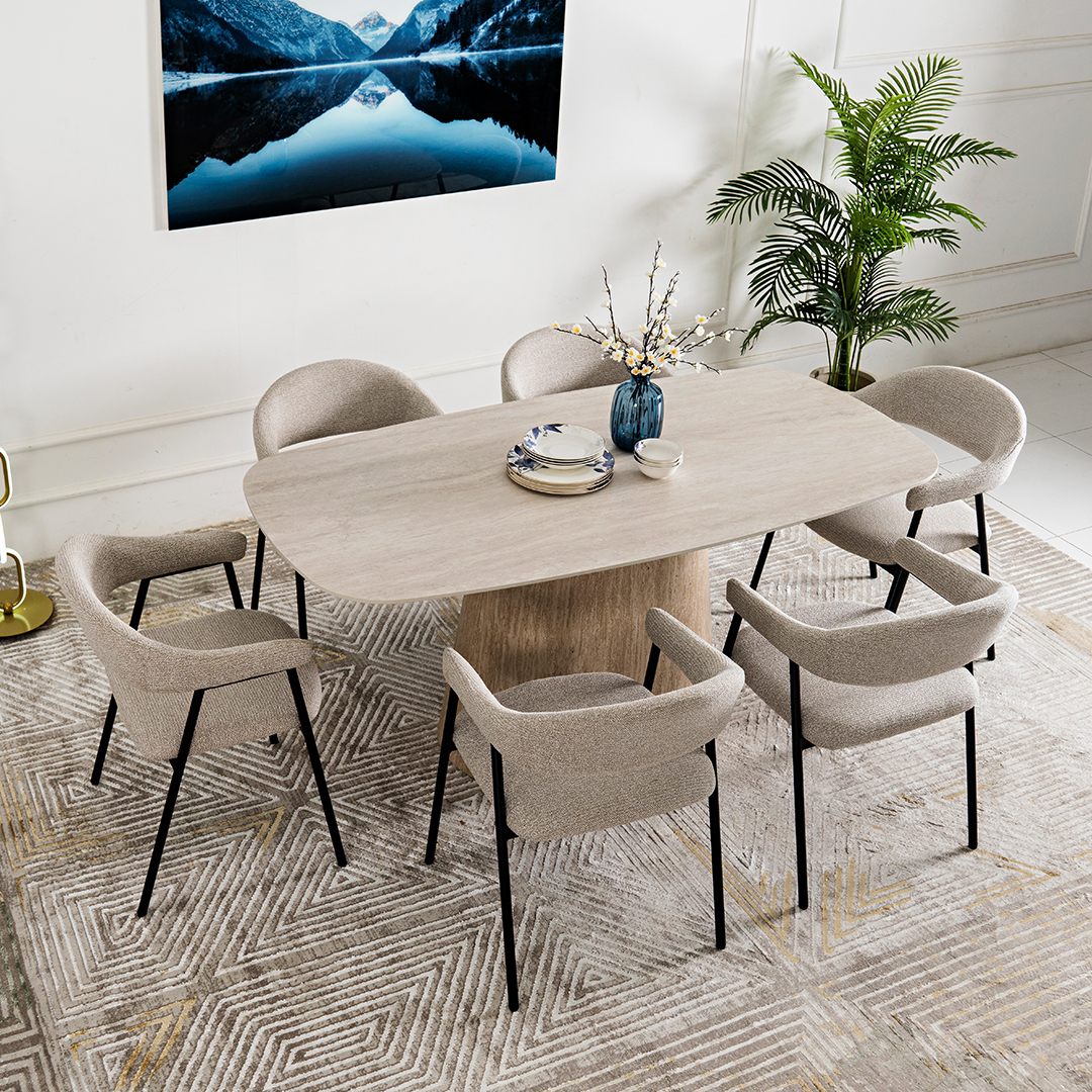 Sanda 6-Seater Dining Set
