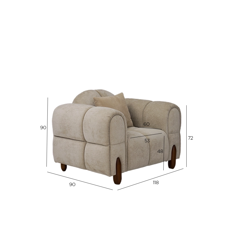 The Crest Sofa 6-Seater Sofa Set - Image 4