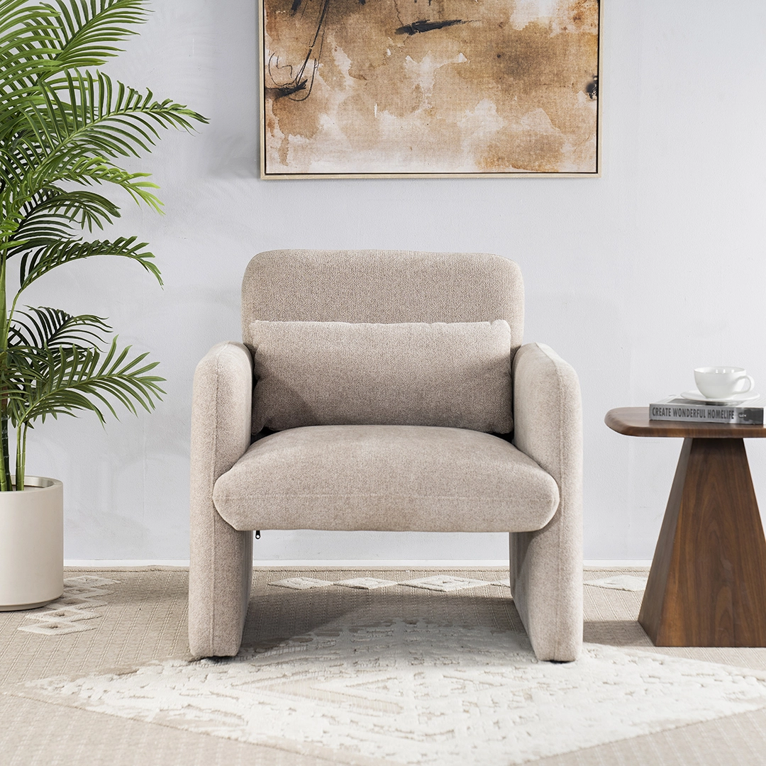 Lucia Leisure Chair-Brown - Image 3