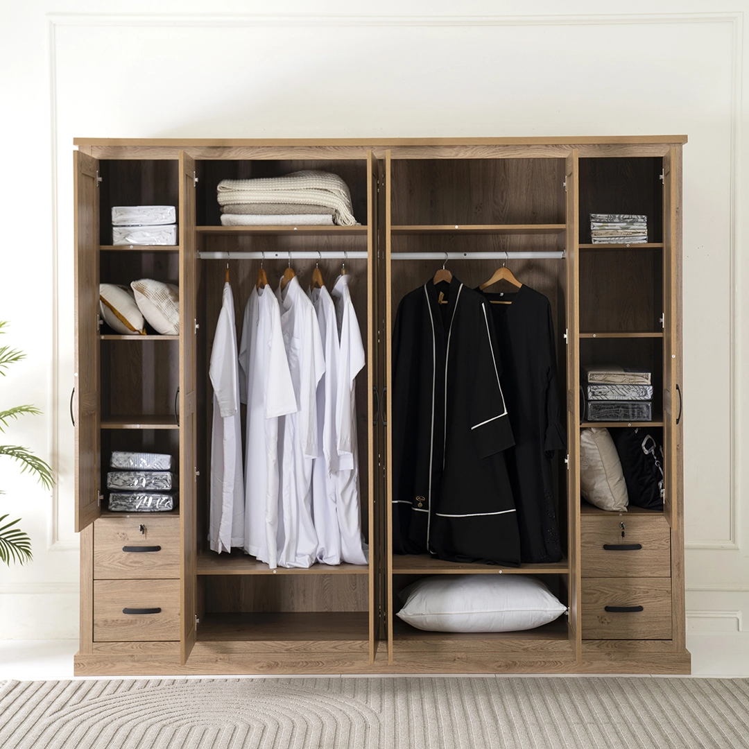 Majestic 6-Door Wardrobe - Image 2