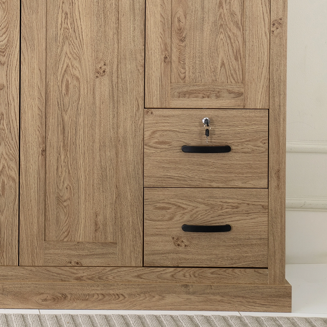 Majestic 6-Door Wardrobe - Image 3