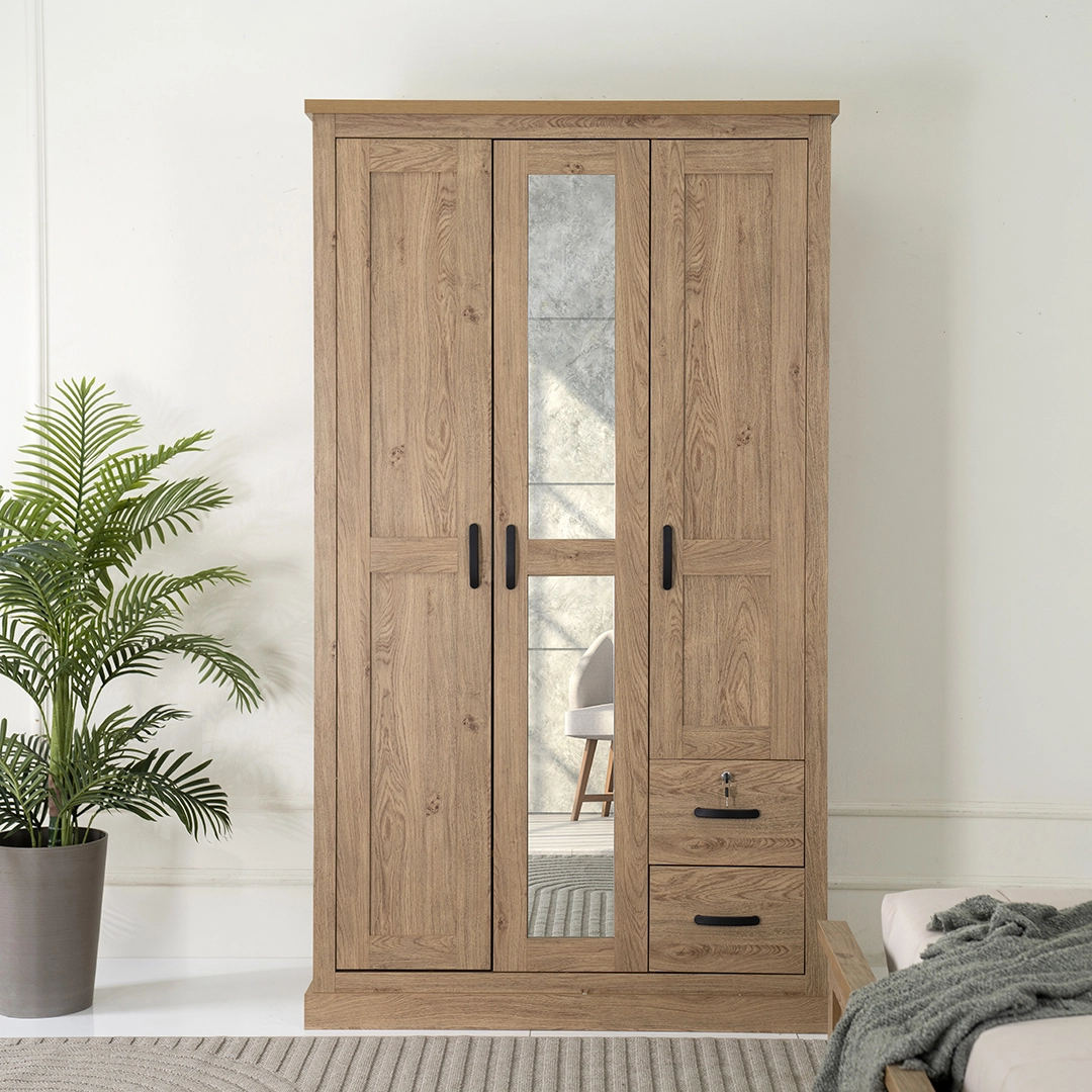 Majestic 3-Door Wardrobe