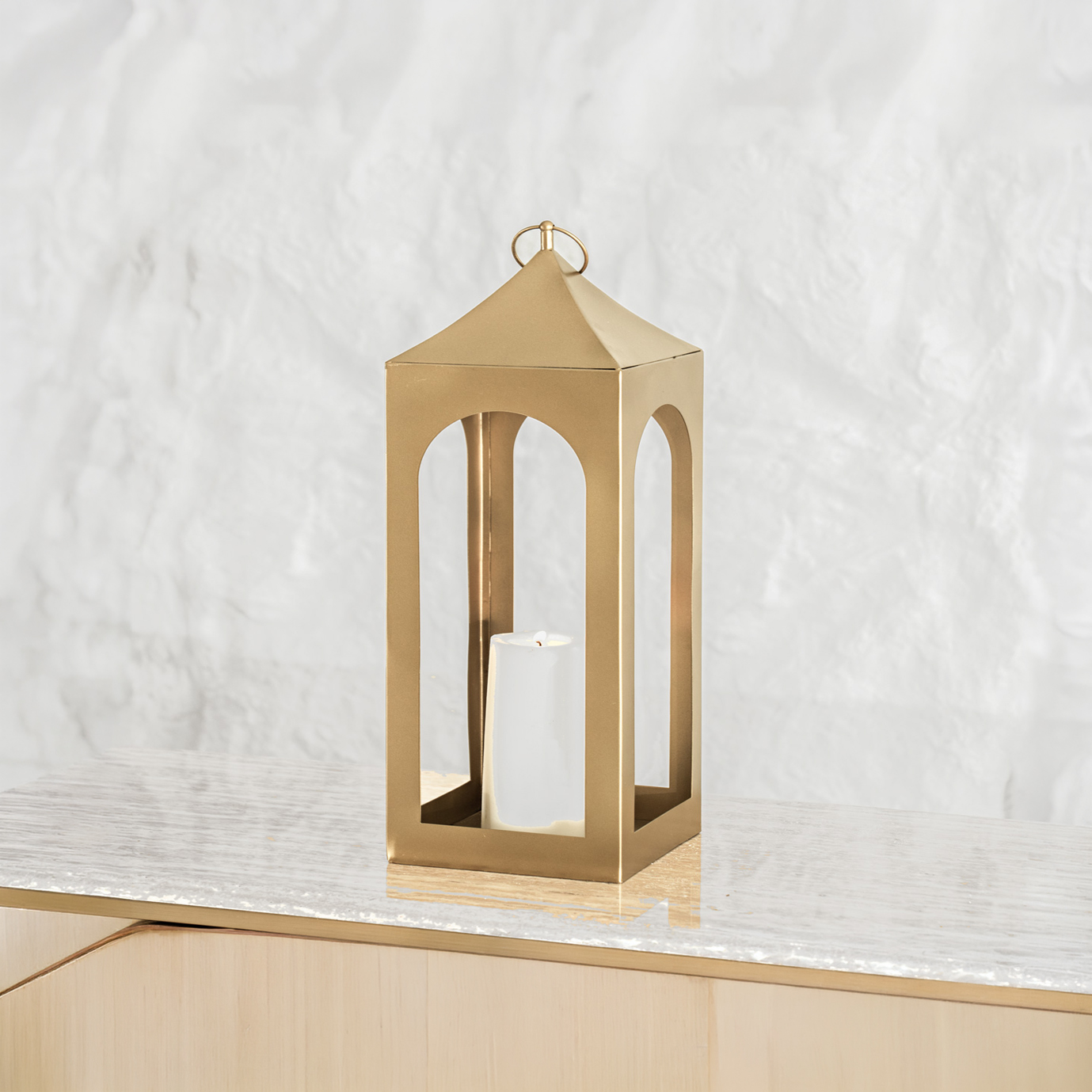 Mesa metal lantern 15X15X40 CM - Image 3