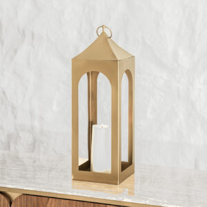 Mesa metal lantern 18X18X56 cm