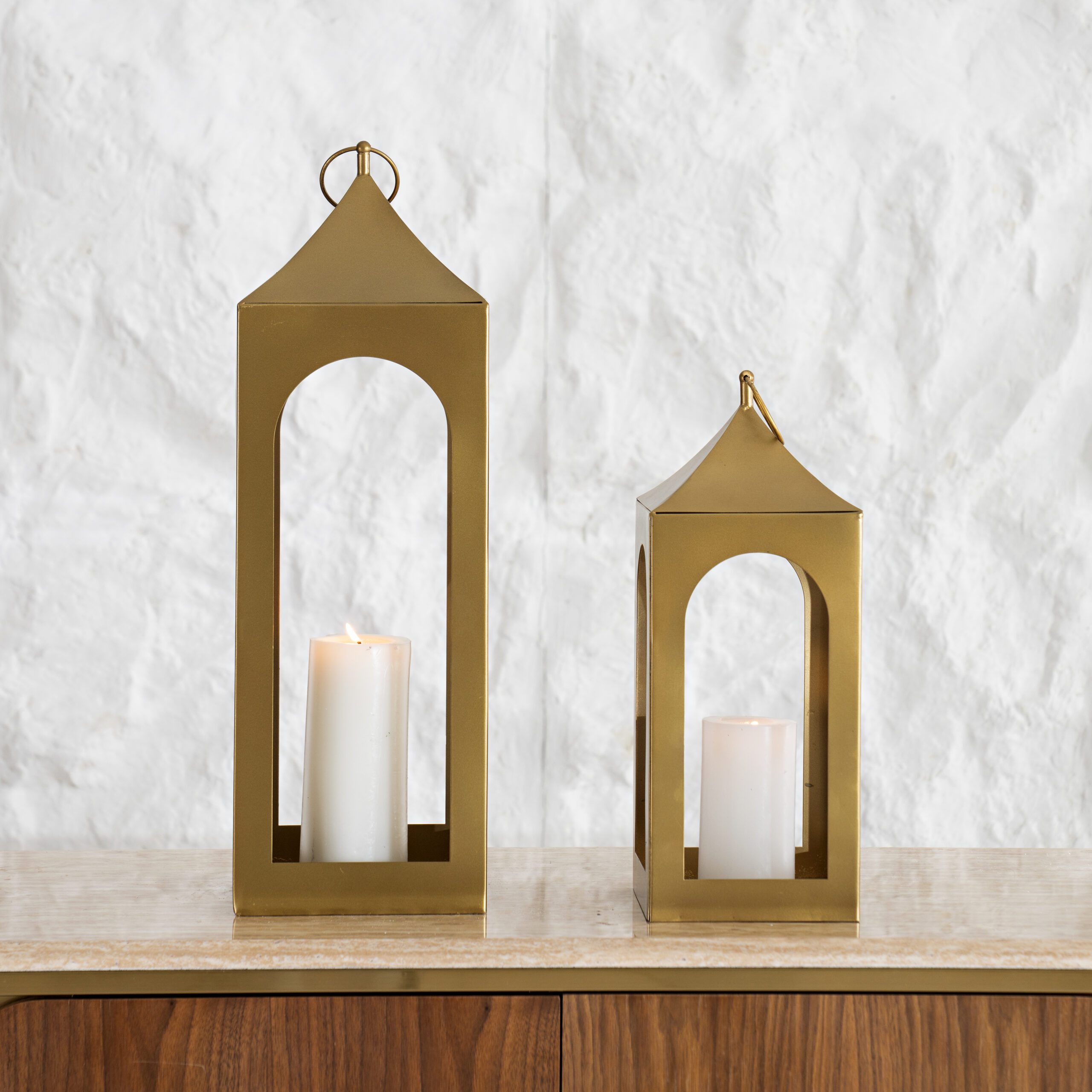 Mesa metal lantern 15X15X40 CM - Image 4