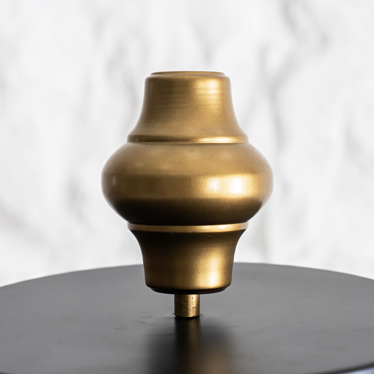 Mesa metal antique finish lantern 26X26X59 CM - Image 3