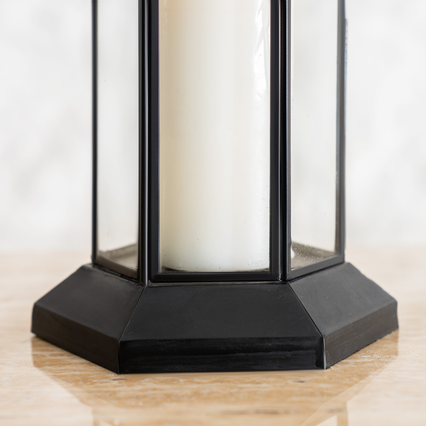 Mesa metal antique finish lantern 15X13X43 CM - Image 4