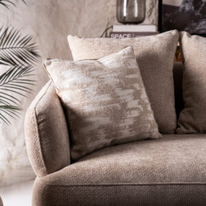 Miraj Jacquard Cushion Brown 45x45Cm