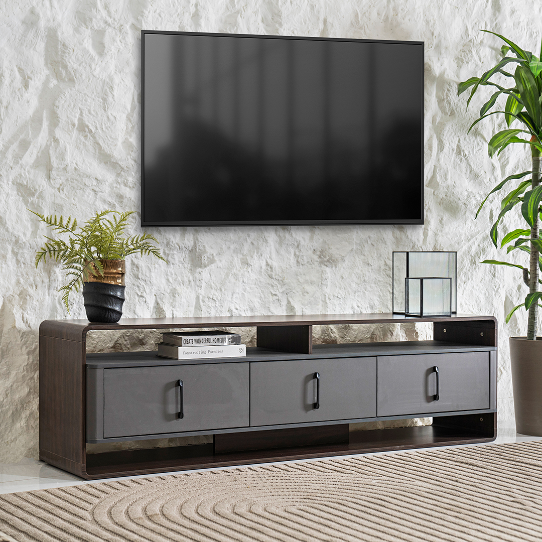 Atrisa Tv Unit-Walnut