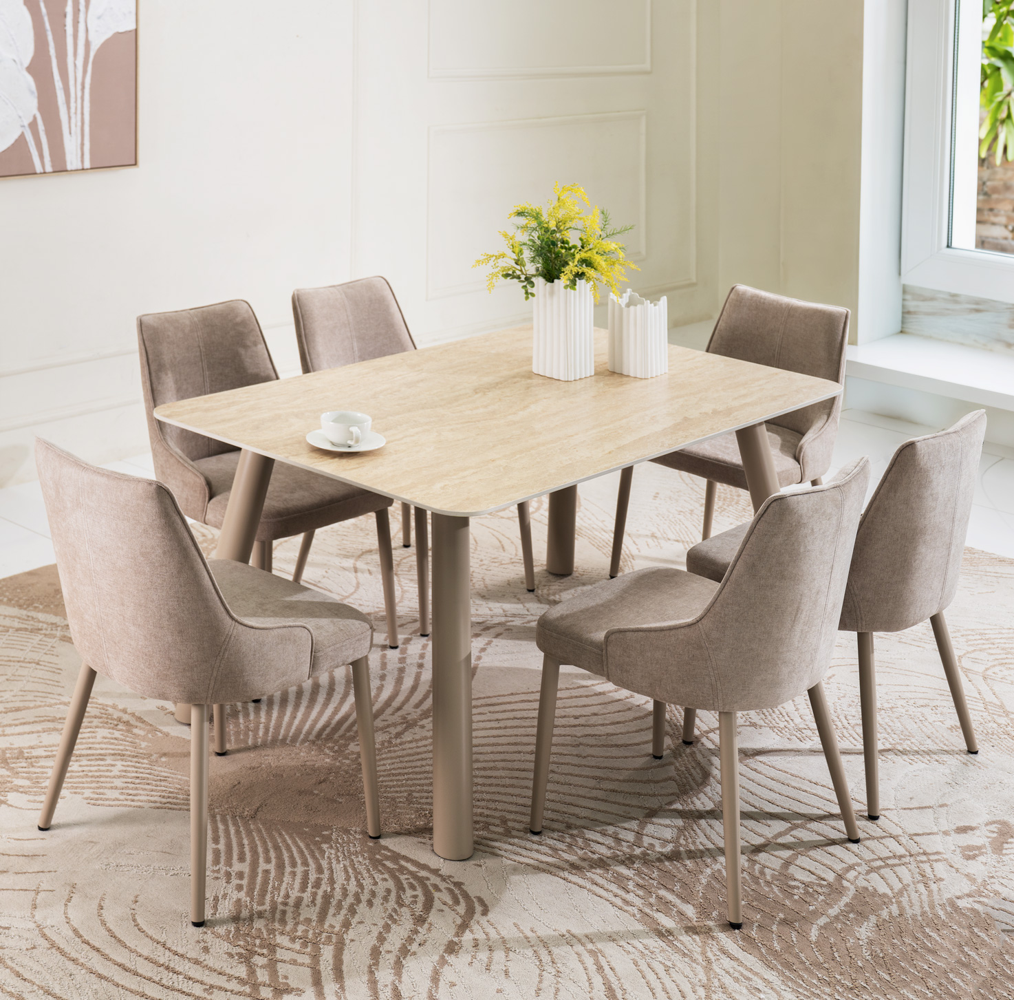 Hale 6-Seater Dining Set