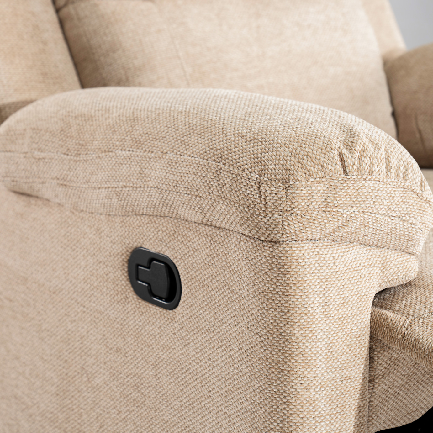 Aaron Recliner Sofa-Brown - Image 5