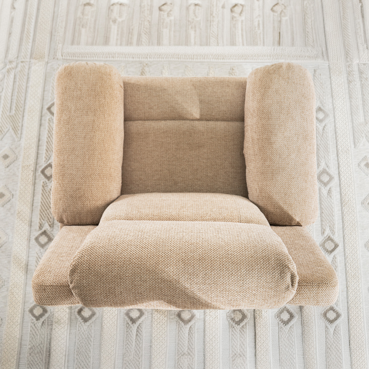 Aaron Recliner Sofa-Brown - Image 8