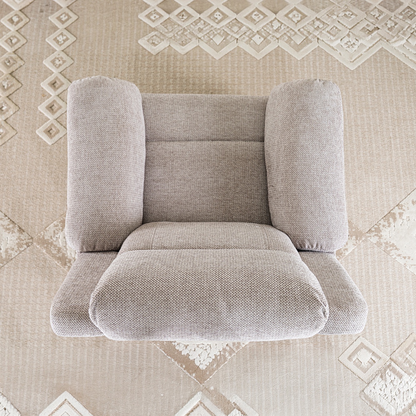 Aaron Recliner Sofa-Light Taupe - Image 9