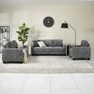 Bloom 6-Seater Sofa Set-Grey