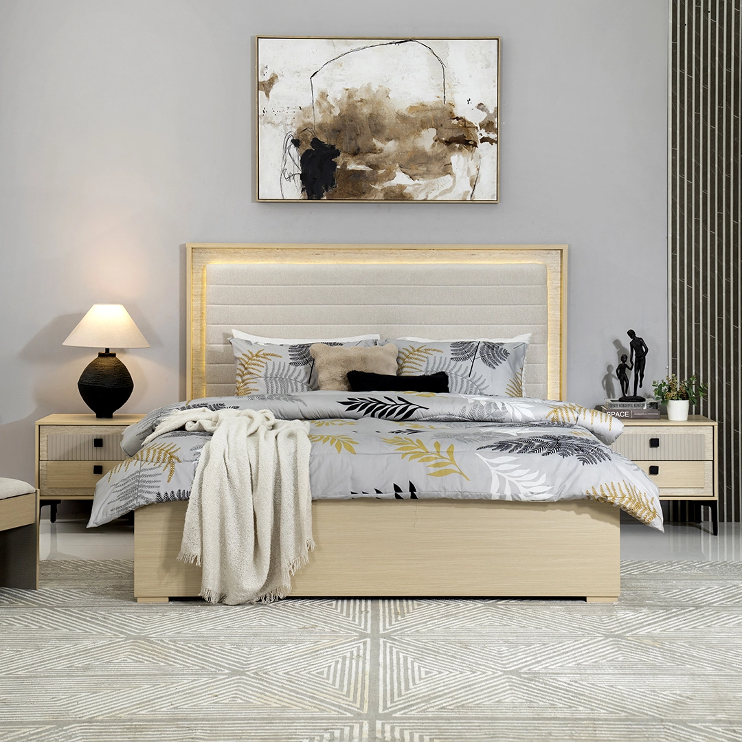 Joshna 6-Piece King Bedroom Set-180*200 cm