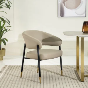 Olivia Dining Chair-Beige