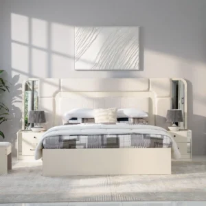 Sandy 6-Piece King Bedroom Set-180*200 cm