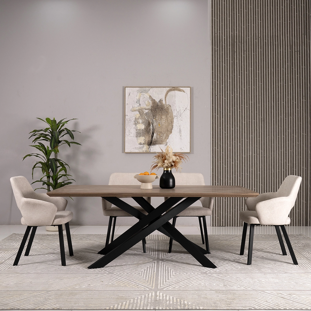 Tom 6-Seater Dining Set - Image 5