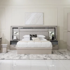 Frank 6-pcs King Bedroom Set With Hydraulic Storage-180*200cm